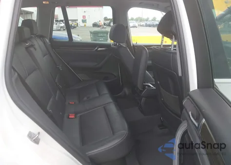 2016 BMW X3 xDrive28I z USA, uszkodzony, nr VIN 5UXWX9C52G0D68791